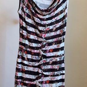 Black and White Nicole Miller Artelier Dress